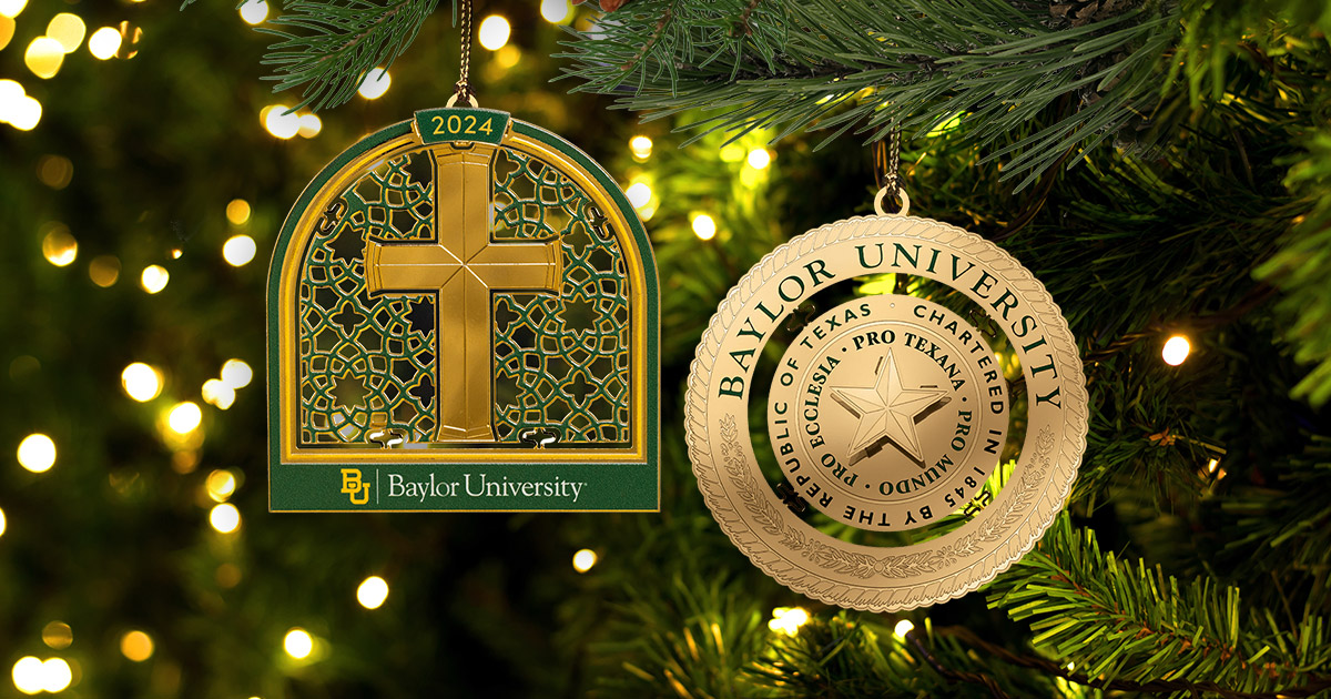 2024 Baylor Traditions Ornaments Christmas Baylor University
